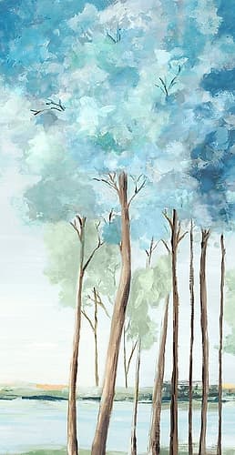 Azure Land II Landscape Print