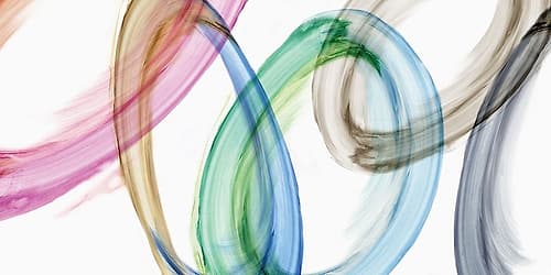 Rings of Light Art Print