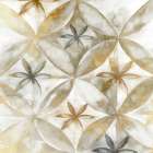 Neutral Rustic Tile Art Print