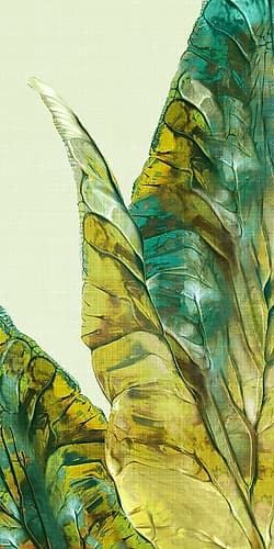 Tropical Green Leaves I Tropical Print