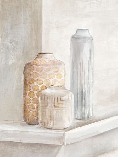 Delicate Vases I Decorative Print