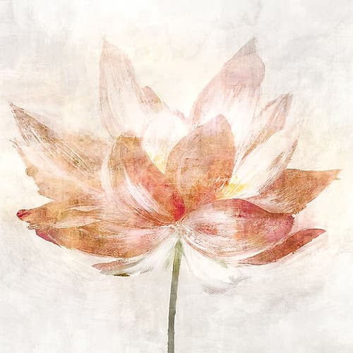 Lotus by the Water II Art Print