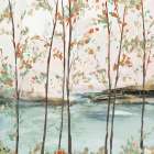 Sage Tree Forest II Art Print