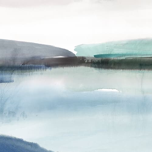 Slide Away II Landscape Print
