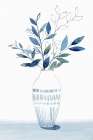 Indigo Bouquet II Art Print