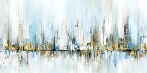Frozen Horizon Art Print by Isabelle Z