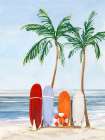 Wave Catchers Art Print