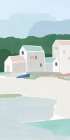 Little Town II Art Print