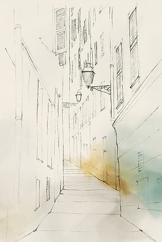 City Sketches III Cityscapes Print