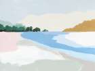Soft Coastal II Art Print