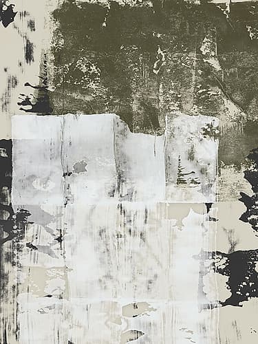 Reflections in Sage I Art Print by Isabelle Z