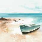 Little boat on the Shore I Art Print