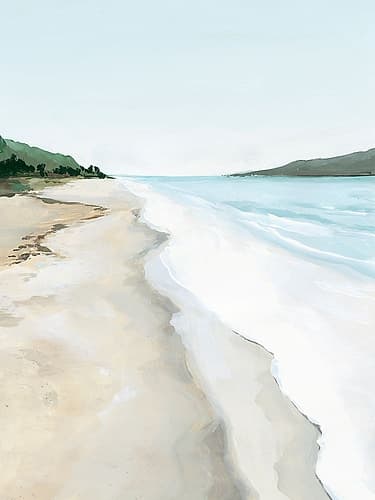 Crash Into Me II Coastal Print