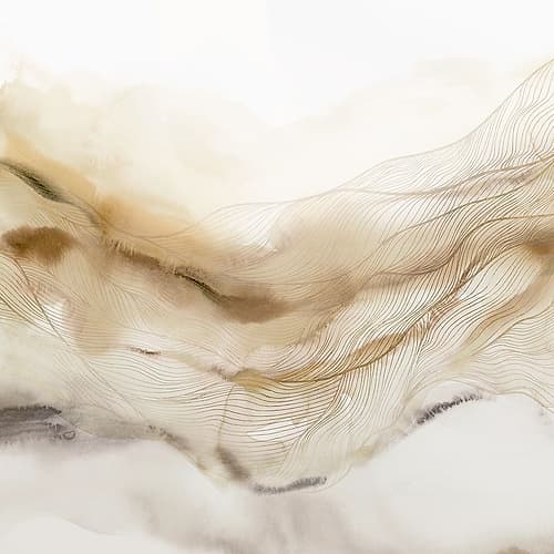 Line Haze I Art Print