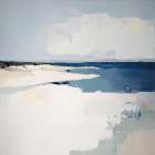 Bare Ocean I Art Print