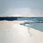 Bare Ocean II Art Print