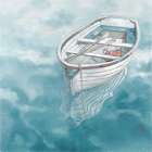 Rowing Boat Blues II Art Print
