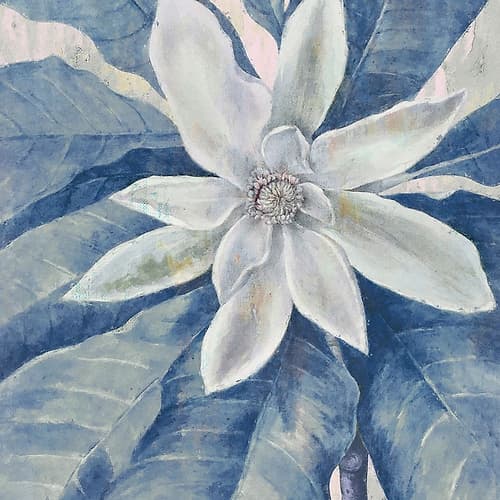 Heavenly Blue II Art Print