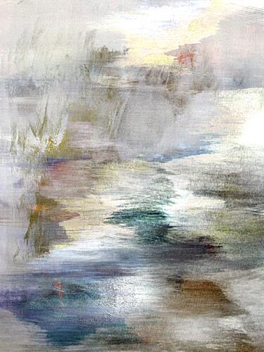 Whispering Echoes in Soft Mist II Art Print