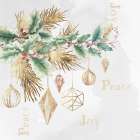 Peace and Joy Branch Art Print by PI Studio