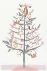 Ginger Bread Tree I Art Print by PI Studio