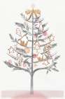 Ginger Bread Tree II Art Print by PI Studio