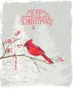 Cardinal Candy Cane Art Print by PI Studio