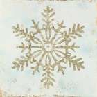 Glistening Snowflake III Art Print by PI Studio