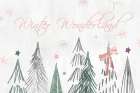 Walking in a Winter Wonderland Art Print by PI Studio