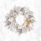 Pinecone Wreath Art Print by PI Studio