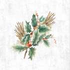 Mistletoe Branch Art Print by PI Studio