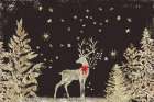 Prancer At Night Art Print by PI Studio