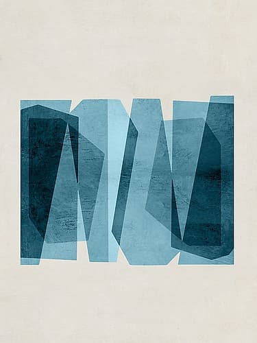 Bolds of Blue III Art Print by Aoibhne Hogan
