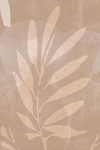 Earthy Silhouettes in Harmony II Minimaliste reproduction