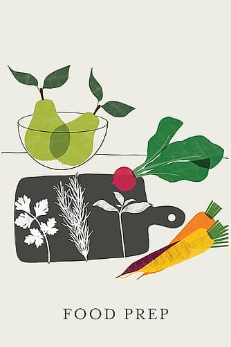 Food Prep Art Print