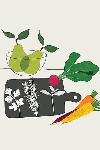Food Prep I Art Print