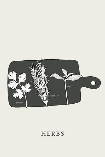 Herbs Art Print