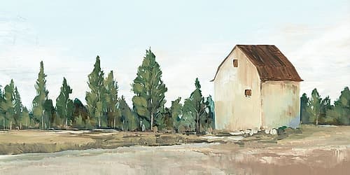 Yellow Barn III Art Print