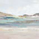 Soft Layers of Coastal Calm Art Print