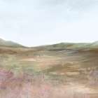 Soft Fields Beneath Gray Skies Art Print