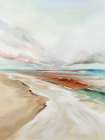 Serene Coastal Horizon Art Print