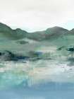 Mist Over Tranquil Hills I Art Print
