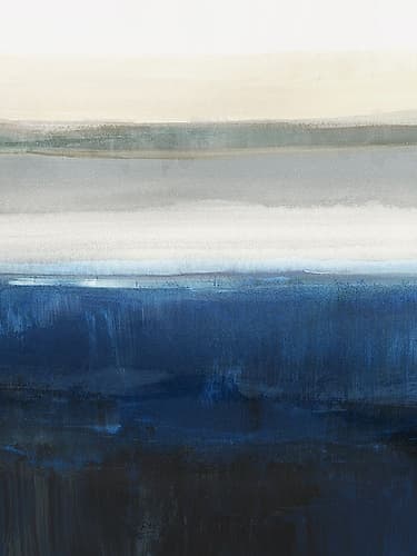 Layers of Tranquil Horizon Art Print
