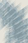 Diagonal Strokes in Soft Blue I Art Print