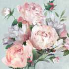 Pink Peony Garden Art Print