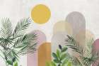 Sun City I Botanical Print