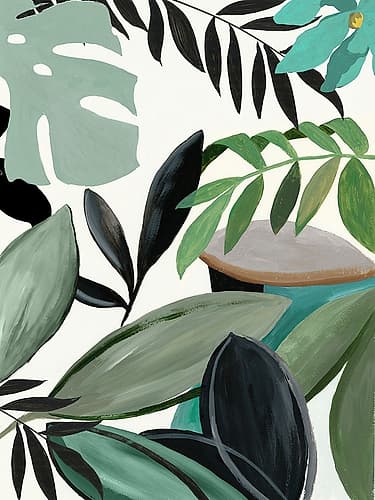 Multi Tropic I Art Print