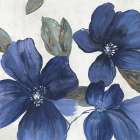 Indigo Spring Florals I Art Print