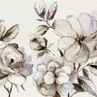 Sketch Florals II Art Print