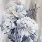 Blue Botanic Dreams Art Print